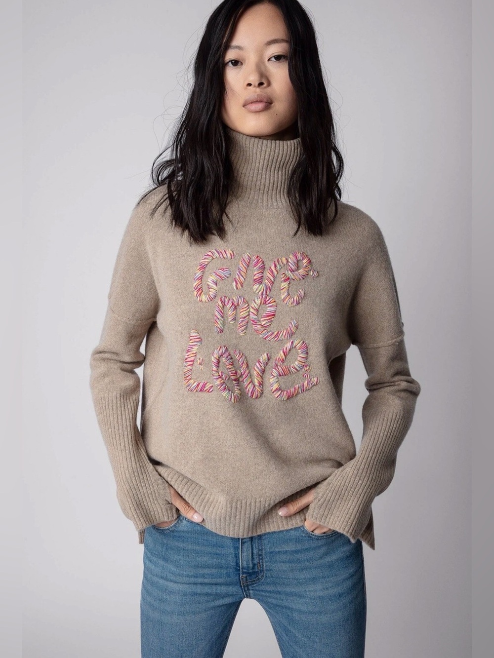 Zadig & Voltaire “Give Me Love” Sweater